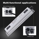 Quantum vækstlampe 65W med ophæng, fuldt spektrum, høj farvegengivelse og vandtæt IP65-rating