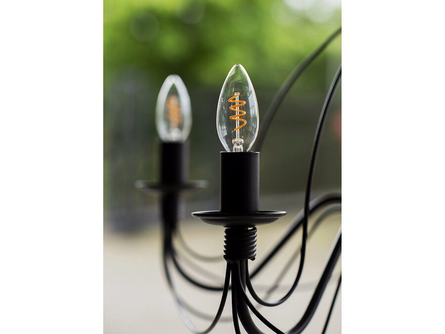 C35 SpiraLED kertepære - 240V / 3W dæmpbar, E14 (2200K)