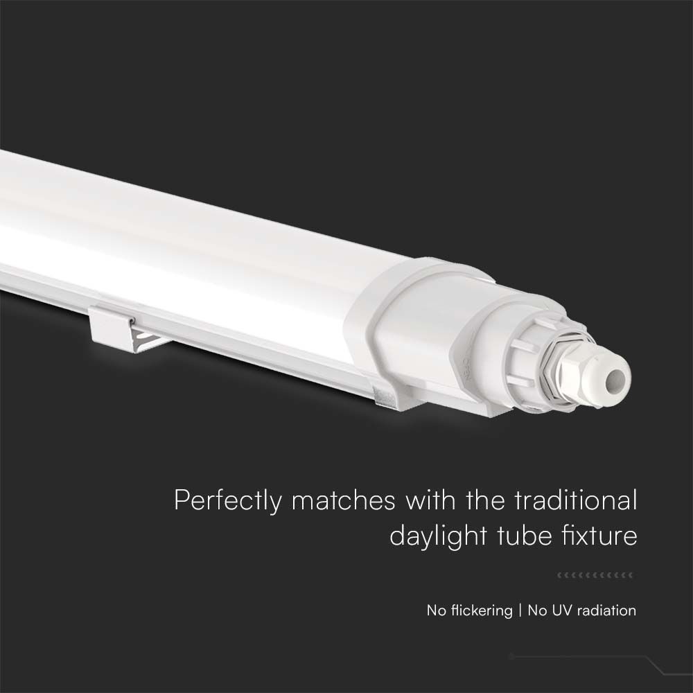 V-Tac Vandtæt LED Armatur, 18W, 60 cm, IP65