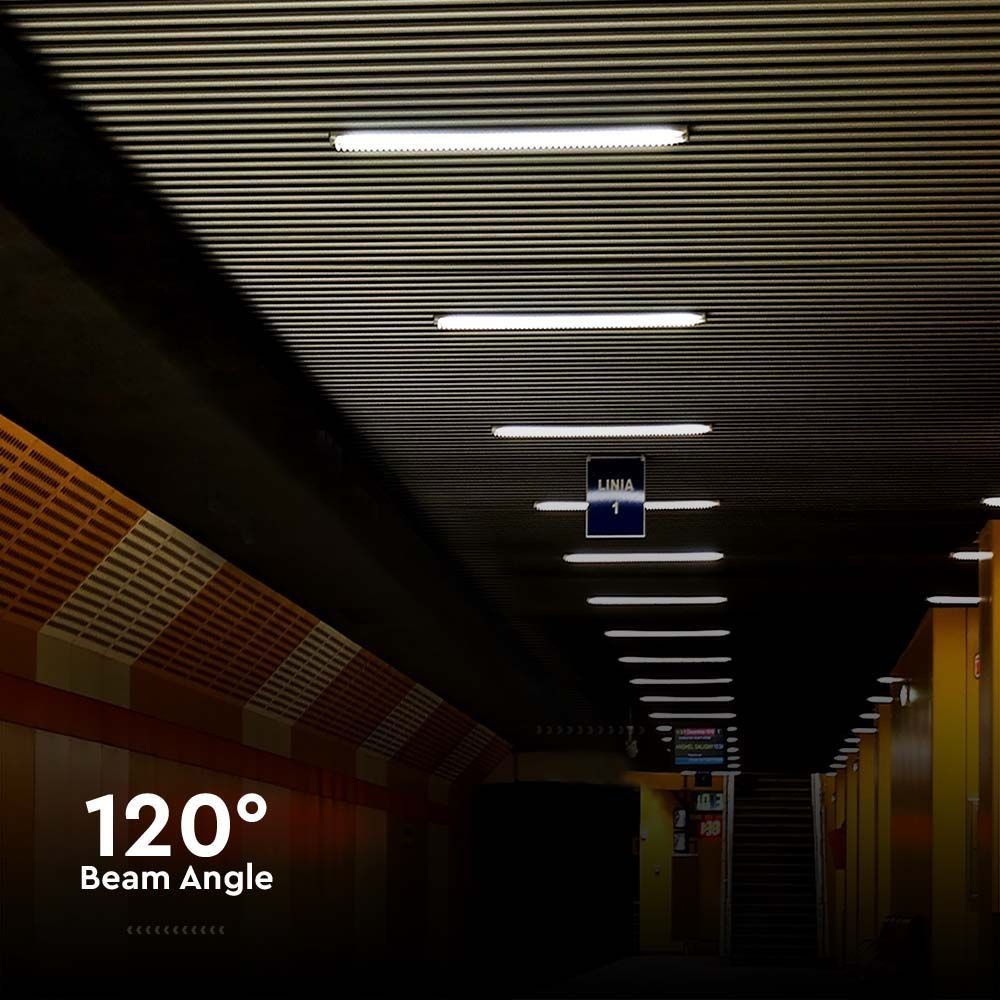 V-Tac Vandtæt LED Armatur, 18W, 60 cm, IP65