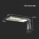 V-TAC LED gadebelysning 50W med Samsung chip, 4000K, 4700lm, RA80, IP65 - 5 års producentgaranti
