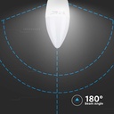 LED Kertepære E27 - 4,5W, 6500K, 470lm, RA80 - Energibesparende lyskilde til din lampe med stor E27 fatning