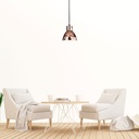 Kobber E27 lampefatning til smuk og stilfuld belysning i hjemmet - klassisk design med et moderne twist