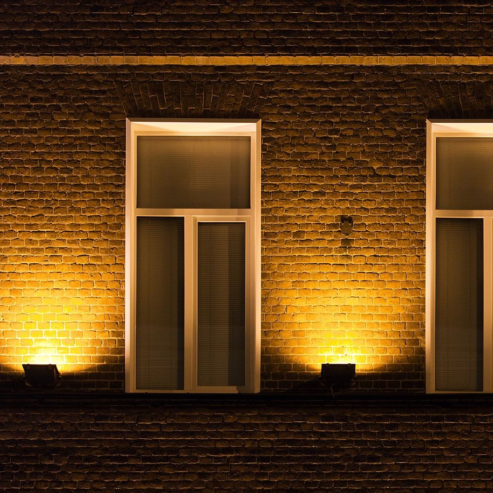 50W LED Projektør med Hvidt Hus, 6500K Lysfarve, 4300lm, RA70, IP65 Beskyttelse