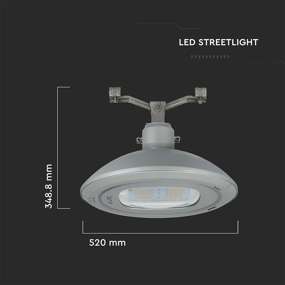 100W LED Nedhængt Gadelygte Samsung Chip 4000K (130lm/W) - 5 års garanti