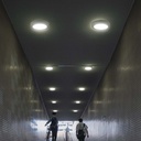 18W Panel med Samsung Chip og 5 års garanti - Bagbelyst, Påbygning, 3000K, Rund