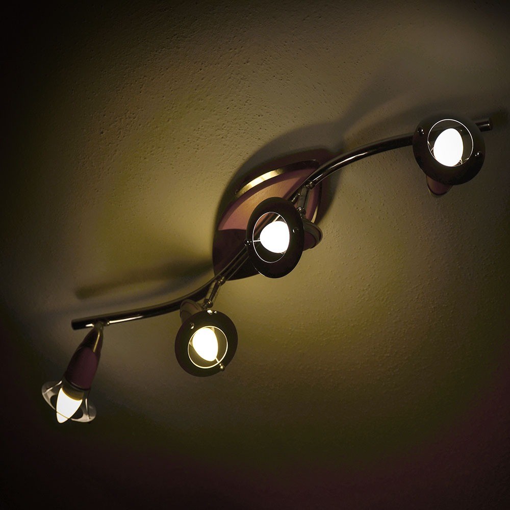 3,5W RGB+6400K Kertepære E14 - Dæmpbar med RF Kontrol - 320lm - RA80