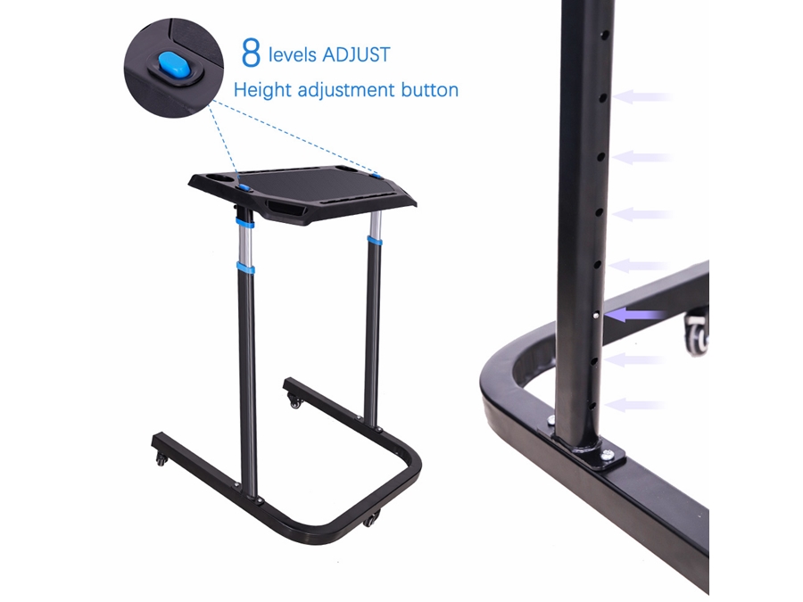 Indoor Cycling Laptop Rullebord, 86-119cm