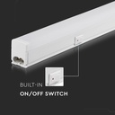 V-Tac 4W kompakt armatur - Samsung LED chips, 30 cm, 360lm, RA80 (5 års producentgaranti)