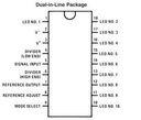 LM3915N 10dot/bar LED display driver (DIP18)