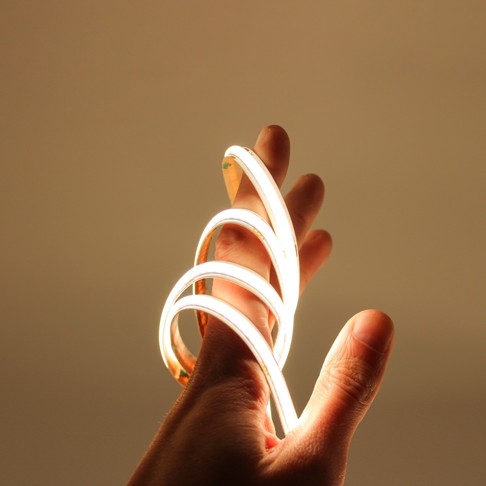 10m Dot-free COB-LED strip - IP20, RA95, 480 LED pr. meter, 24V, COB LED
