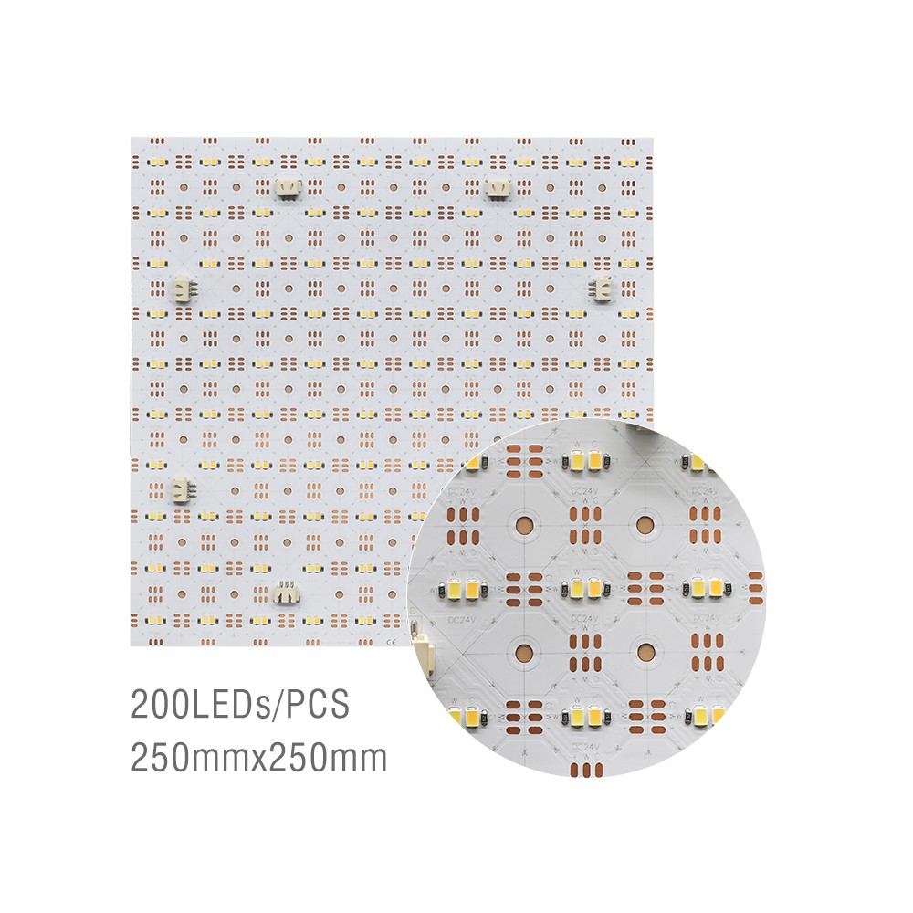 25x25 CCT LED Ark RA95, 15W, IP20, 24V, 1450lm/m, 15W/m, RA95
