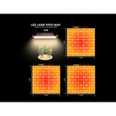 Quantum Vækstlampe 50W - Fuldt spektrum, ophæng inkluderet, IP65 og lydløs