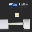 V-Tac 50W LED armatur - Samsung chip, 150 cm, 230V, 6000lm, RA80, 5 års garanti