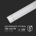 V-Tac 50W LED armatur - Samsung chip, 150 cm, 230V, 6000lm, RA80, 5 års garanti