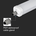 Vandtæt LED rør - 150cm, 48W, Samsung chip, 4000K, IP65, RA80, 120lm/W