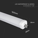 Vandtæt LED rør - 150cm, 48W, Samsung chip, 4000K, IP65, RA80, 120lm/W