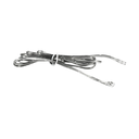 10m Varm hvid LED strip - Fleksibel neon flex belysning med 10x10 mm dimensioner, 10W/m, 24V, RA81
