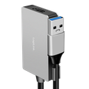 USB 3.0 til HDMI konverter - USB A han til HDMI hun