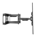TV vægbeslag - 50-90" vip- og drejbar, 75kg, VESA, Sort