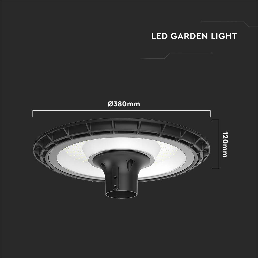 120W LED Havelampe med 4000K lysfarve og 9800lm lysstyrke - RA80 og IP65-klassificeret