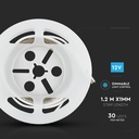 3W LED sengelampe med sensor til enkeltseng, lysfarve på 4000K