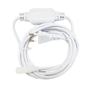 3 meter LED strip Neon COB med 230V strømforsyning, inkl. 3 meter ledning og endeprop