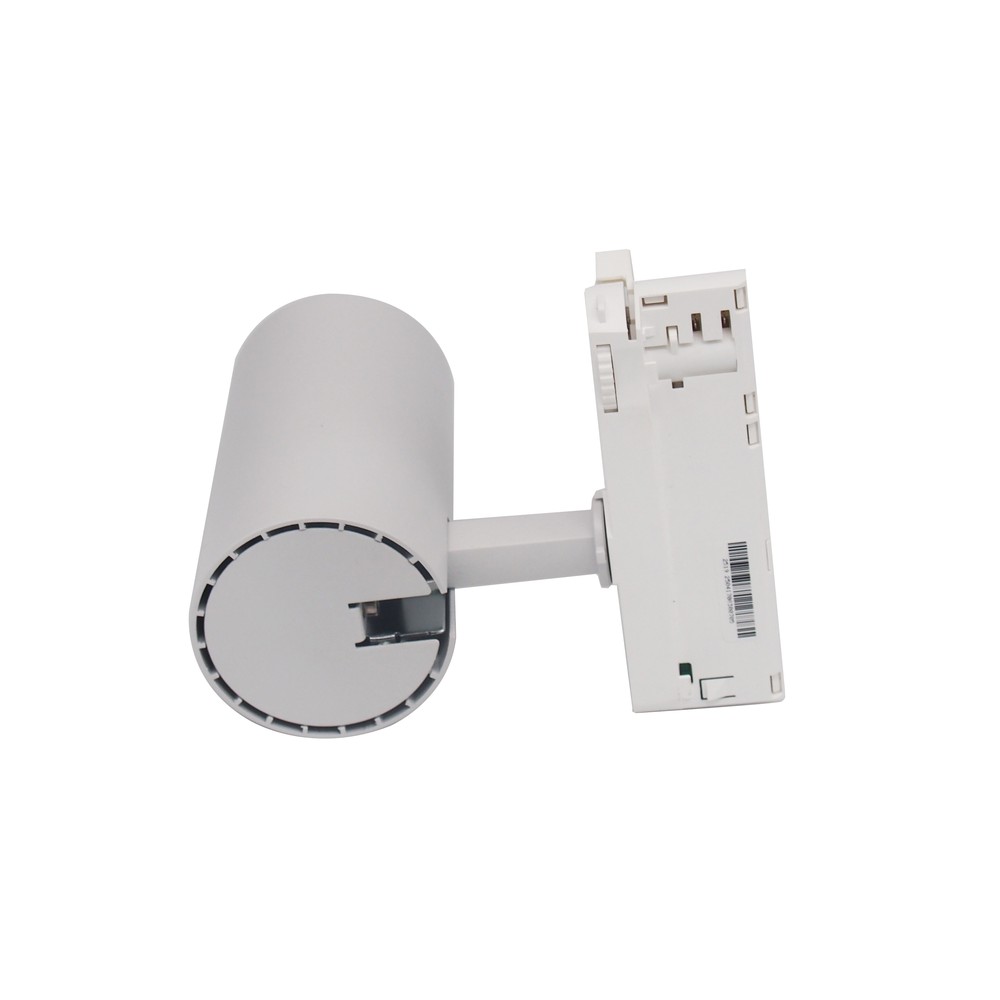 LEDlife 20W Hvid Skinnespot med RA 97 og 2400lm, 3-faset skinne montering, 38 graders spredning - Energibesparende og stilfuldt lys til dit hjem eller kontor.