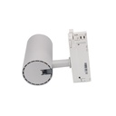 LEDlife 20W Hvid Skinnespot med RA 97 og 2400lm, 3-faset skinne montering, 38 graders spredning - Energibesparende og stilfuldt lys til dit hjem eller kontor.