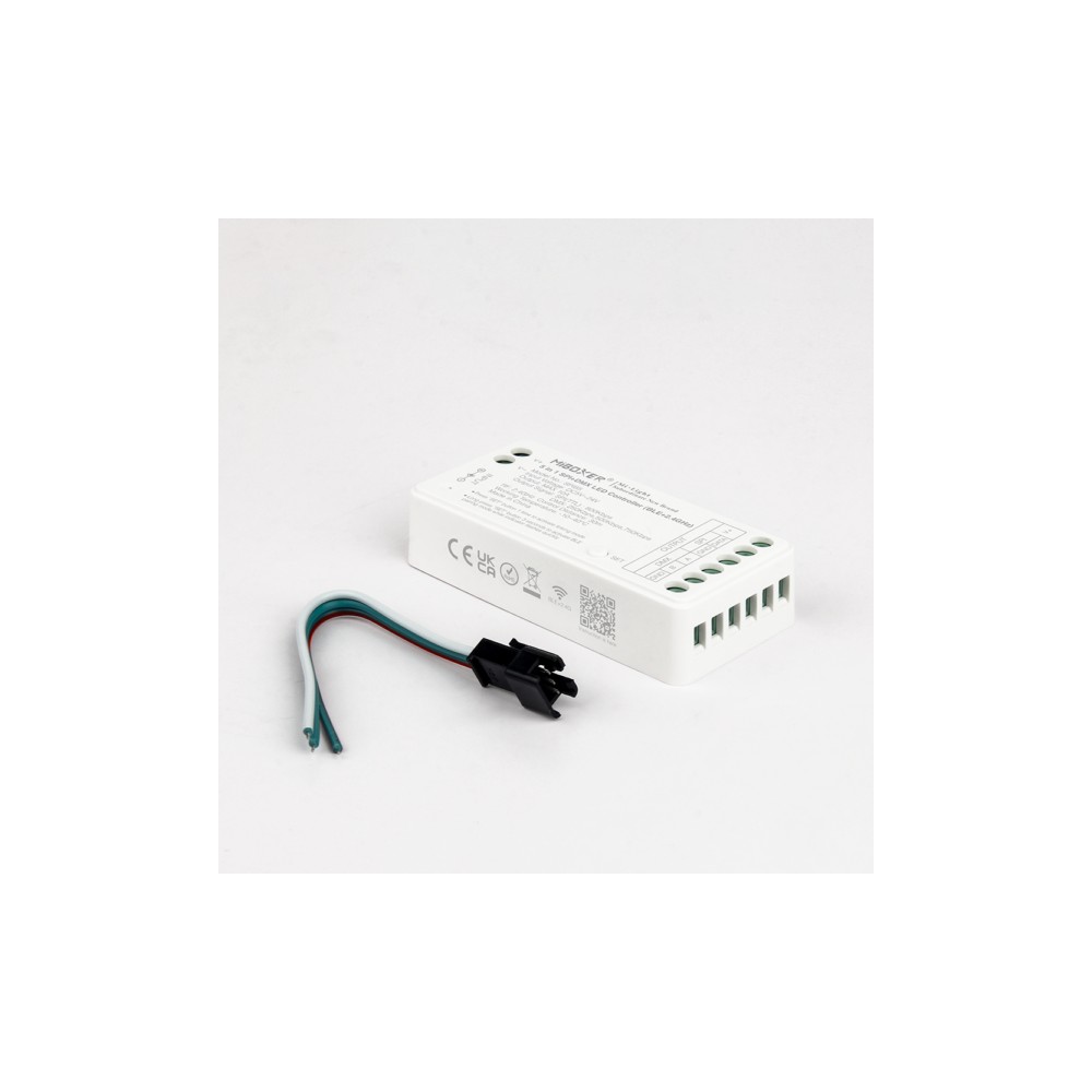 5i1 løbelys Bluetooth+DMX strip controller - RF, 12V/24V, RGB+CCT