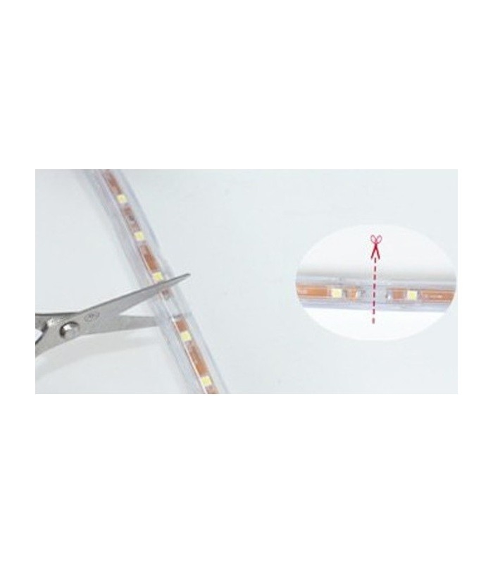 Stik til 230V LED strip (Type Q), IP67 vandtæt