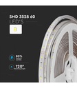 3.6W LED STRIP 3000K  varm hvid 5m