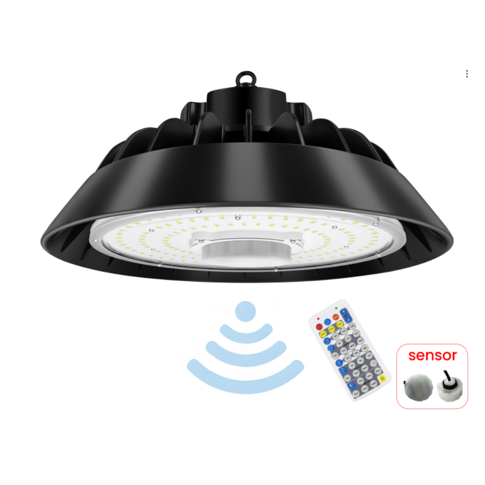 Sensor højtbay Intelligent2 - 200W med lys- og bevægelsessensor, 150lm/W, IP65, 5 års producentgaranti