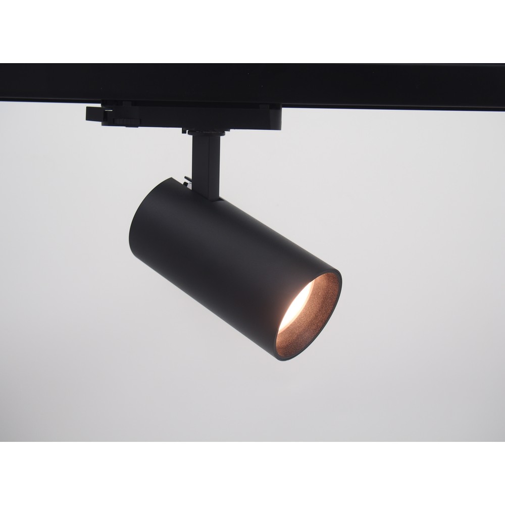 LEDlife 20W Sort Skinnespot med Høj Farvegengivelse (RA 97) - 2400lm, 38 grader, 3-faset, 230V Input
