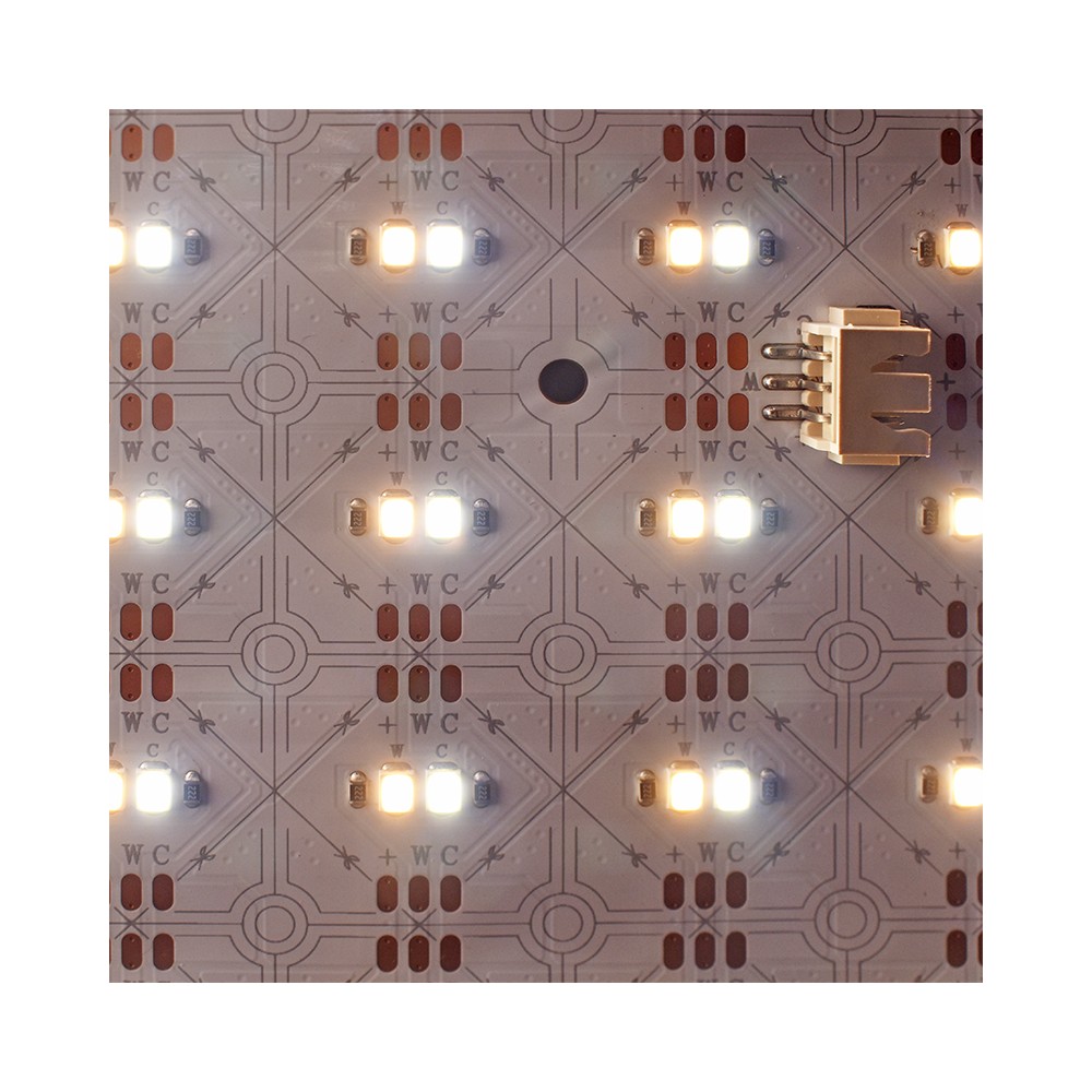 49x24 foldbar CCT LED ark RA95, 40W - IP20, RA95, 24V LED-stripe med høj farvegengivelse (CRI 95), 40W/m, 24V, 3600lm/m