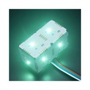49x24 foldbar RGBW LED strip med høj farvegengivelse (RA95) - 45W, IP20, 24V