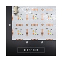49x24 foldbar RGBCW LED ark RA95, 45W - IP20, RA95, 24V - 45W/m LED Strip - 2700lm/m - RA94 - 24V