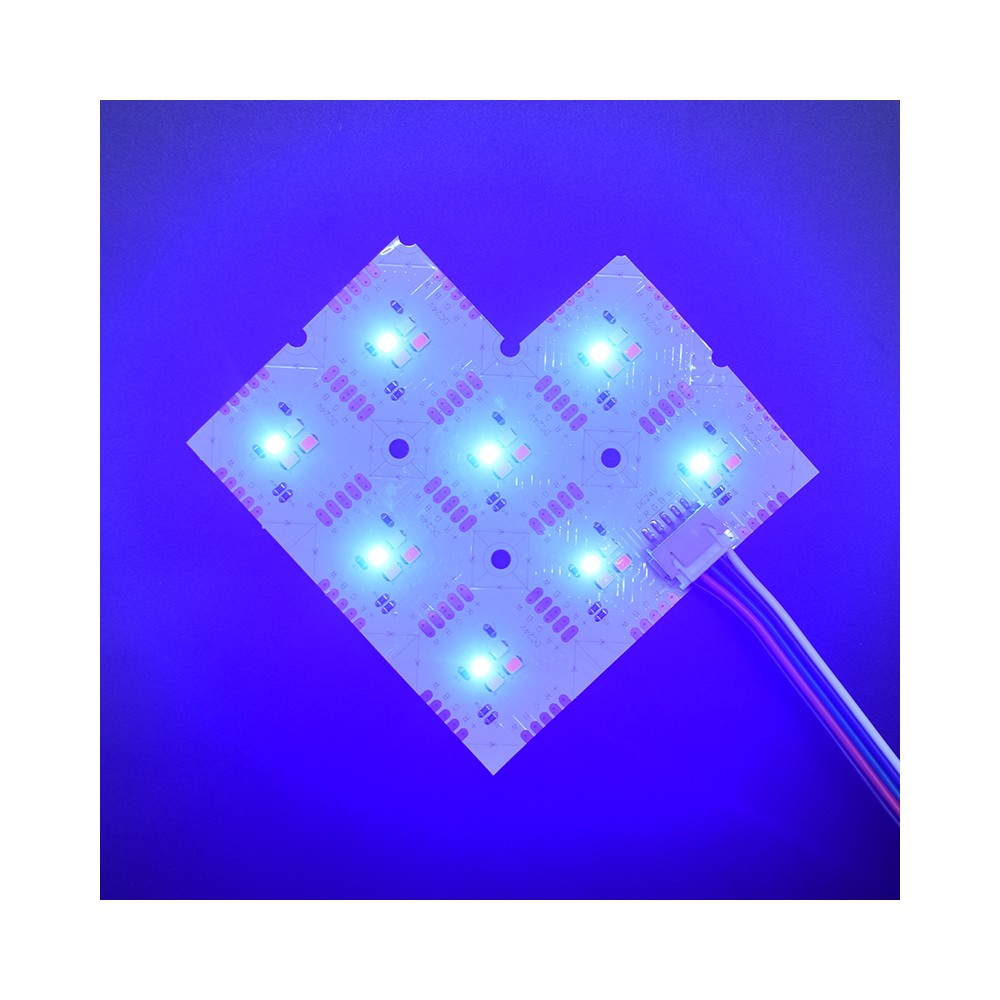 49x24 foldbar RGBCW LED ark RA95, 45W - IP20, RA95, 24V - 45W/m LED Strip - 2700lm/m - RA94 - 24V