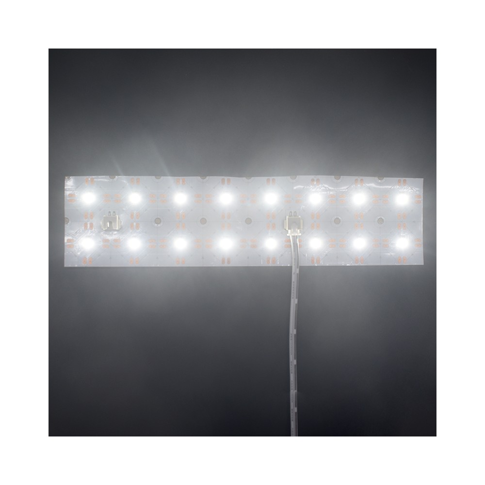 25x25 foldbar LED ark RA94, 12W - IP20, 24V - Varm Hvid - 1100lm/m - 25 meter