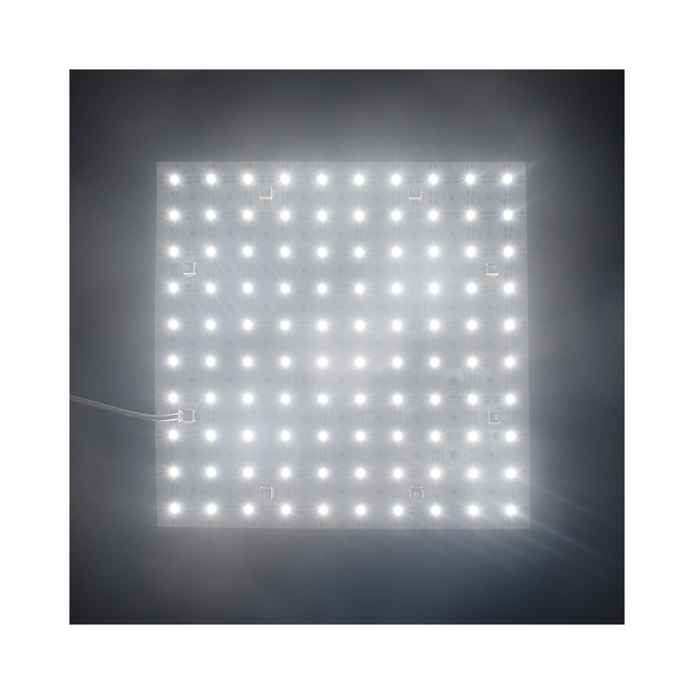 25x25 foldbar LED ark RA94, 12W - IP20, 24V - Varm Hvid - 1100lm/m - 25 meter