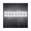 25x25 foldbar LED ark RA94, 12W - IP20, 24V - Varm Hvid - 1100lm/m - 25 meter