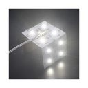 25x25 foldbar LED ark RA94, 12W - IP20, 24V - Varm Hvid - 1100lm/m - 25 meter