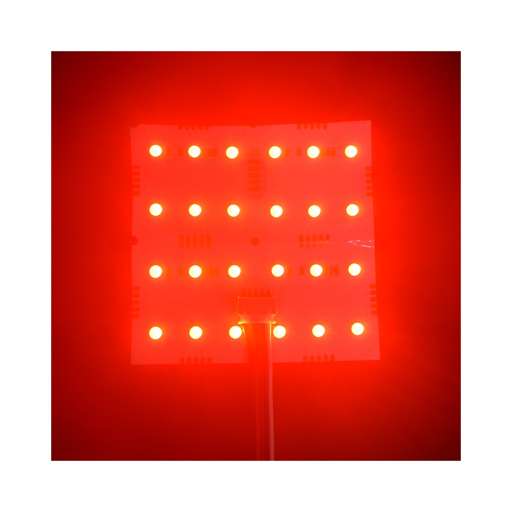 25x25 foldbar RGBW LED ark RA95, 15W - IP20, RA95, 24V - 17,5W/meter LED Strip - Input: 24V - 840lm/meter - RA94