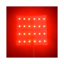 25x25 foldbar RGB+CW LED ark RA95, 17,5W - IP20, RA95, 24V