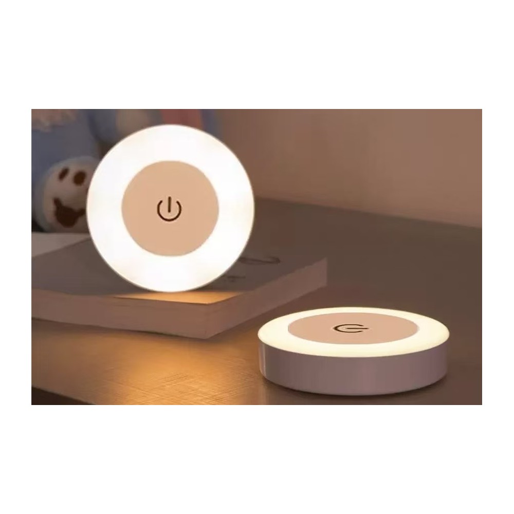 Opladelig LED minilampe, magnetisk - Hvid, touch dæmpbar, IP54 indendørs/udendørs