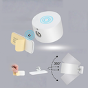 Genopladelig væglampe CCT - 4,5W, Hvid, rund, 360° roterbar, inde/ude, IP54, inkl. lyskilde