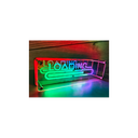 Neon skilt med RGBIC LED lys og Bluetooth til 5V USB-input