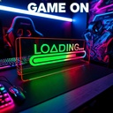 Neon skilt med RGBIC LED lys og Bluetooth til 5V USB-input
