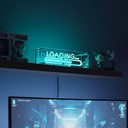 Neon skilt med RGBIC LED lys og Bluetooth til 5V USB-input