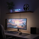 Neon LED RGBIC Bluetooth skilt til gaming med USB-indgang